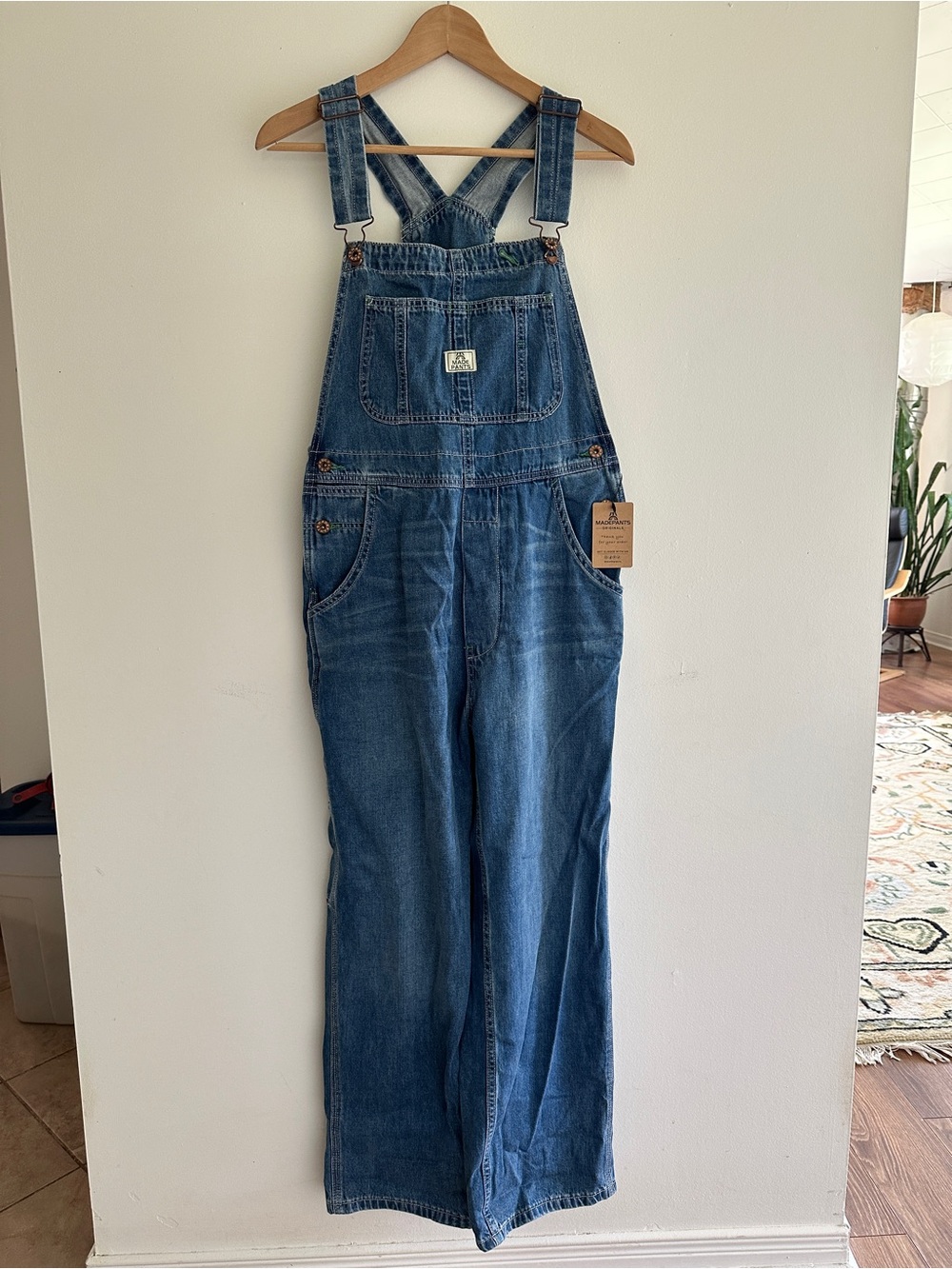 Classic Blue Denim Women’s Overalls